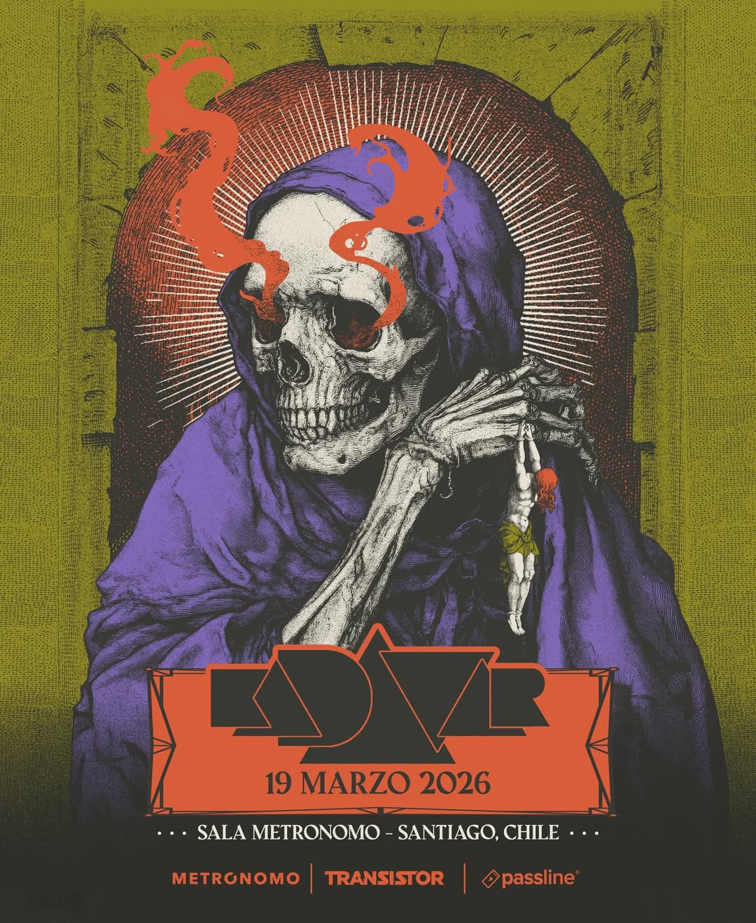 Kadavar anuncia su regreso a Chile
